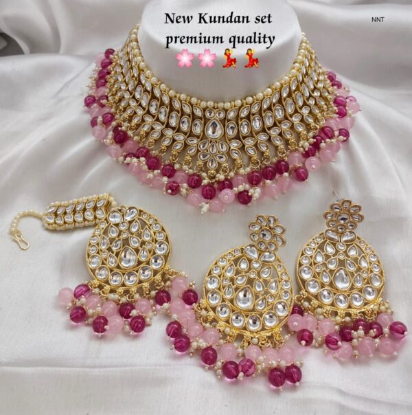 Kundan Necklace Jewelry Set